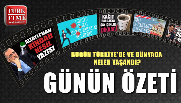 20 Kasım 2020 / Turktime Günün Özeti
