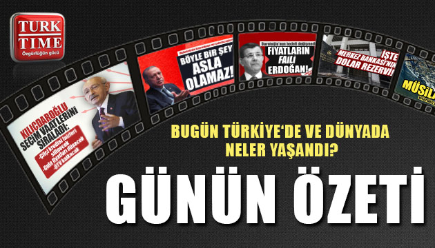 30 Eylül 2021 / Turktime Günün Özeti
