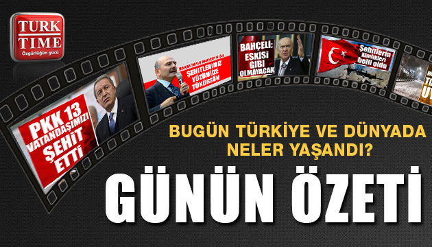 14 Şubat 2021 / Turktime Günün Özeti
