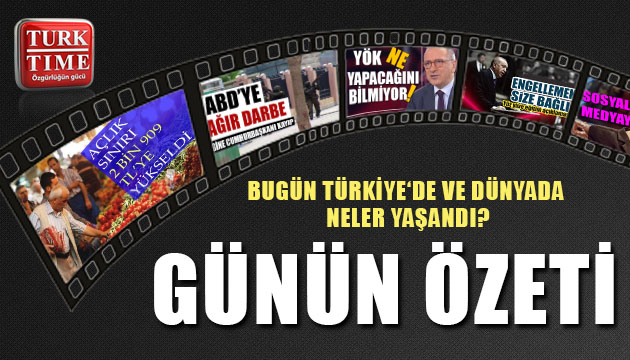 6 Eylül 2021 / Turktime Günün Özeti