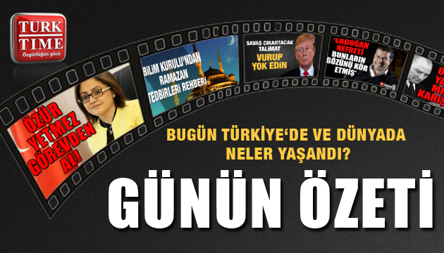 22 Nisan 2020 Çarşamba / Turktime Günün Özeti