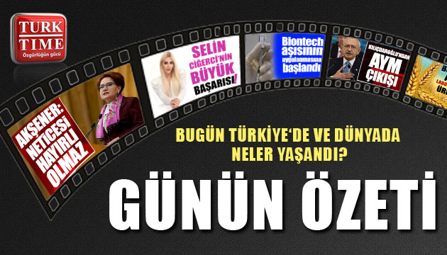 2 Nisan 2021 / Turktime Günün Özeti