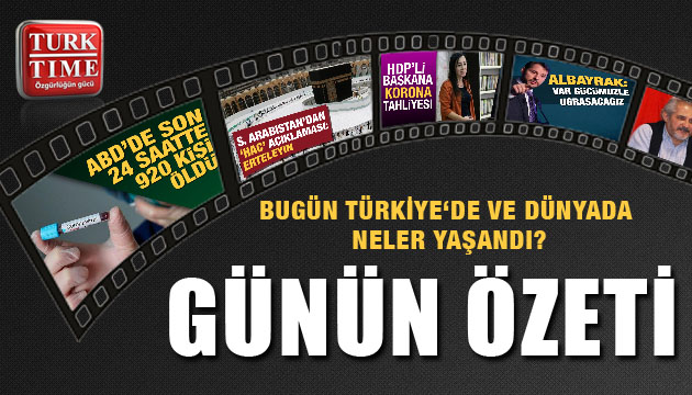 1 Nisan 2020/ Turktime Günün Özeti