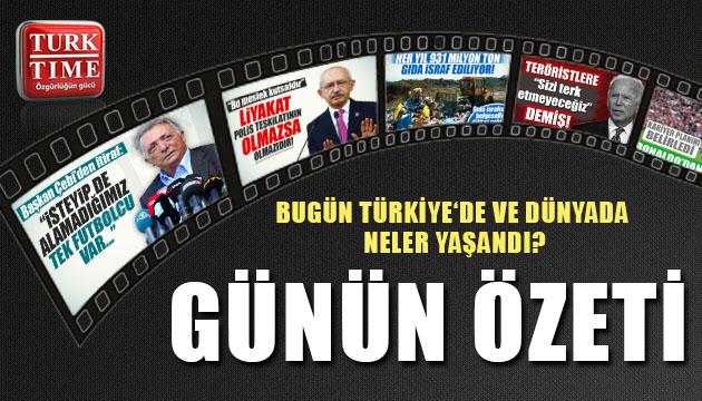 29 Eylül 2021 / Turktime Günün Özeti