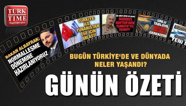 21 Mayıs 2020 Perşembe / Turktime Günün Özeti