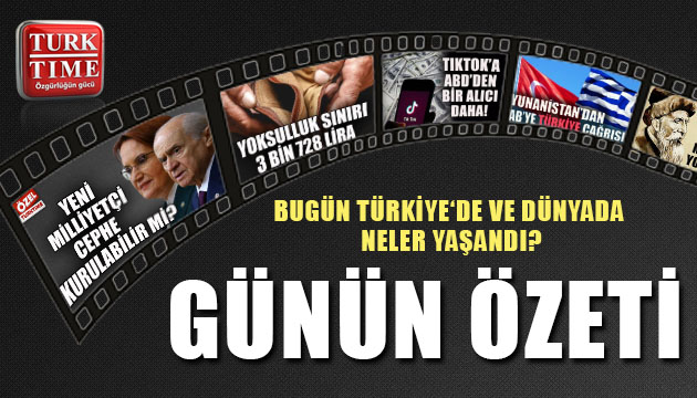 11 Ağustos 2020 / Turktime Günün Özeti
