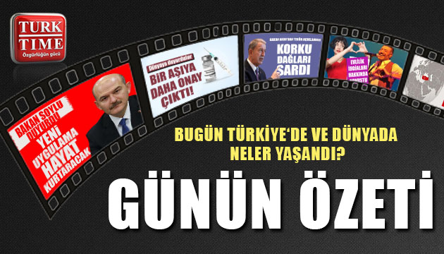 30 Aralık 2020 / Turktime Günün Özeti
