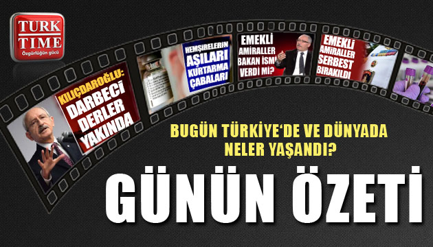 13 Nisan 2021 / Turktime Günün Özeti