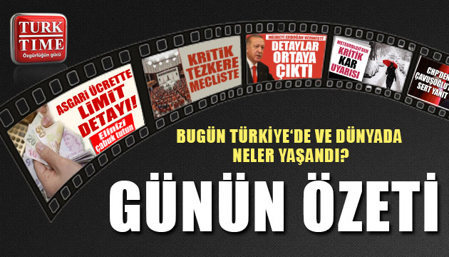 16 Aralık 2020 / Turktime Günün Özeti