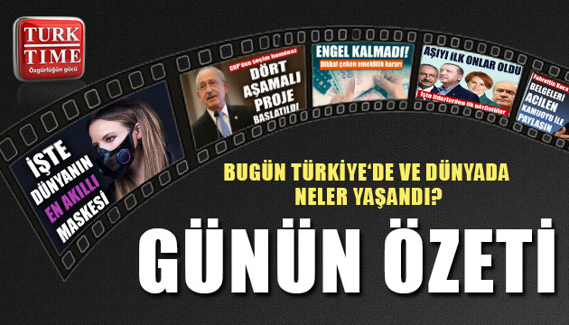 15 Ocak 2021 / Turktime Günün Özeti