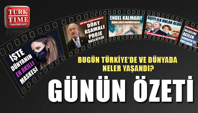 15 Ocak 2021 / Turktime Günün Özeti