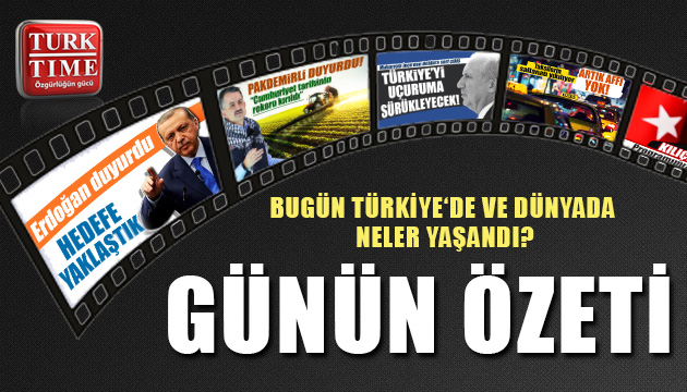 28 Eylül 2021 / Turktime Günün Özeti