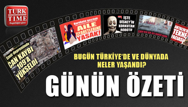 3 Kasım 2020 / Turktime Günün Özeti