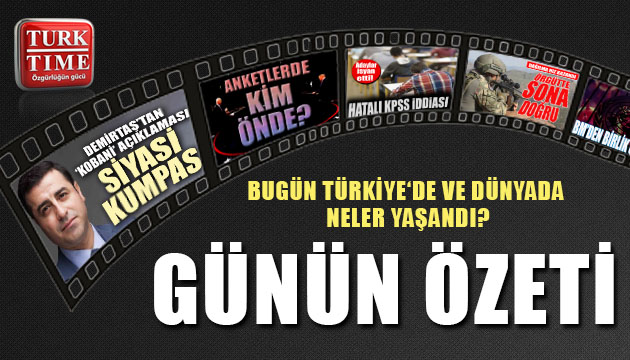 23 Ekim 2020 / Turktime Günün Özeti