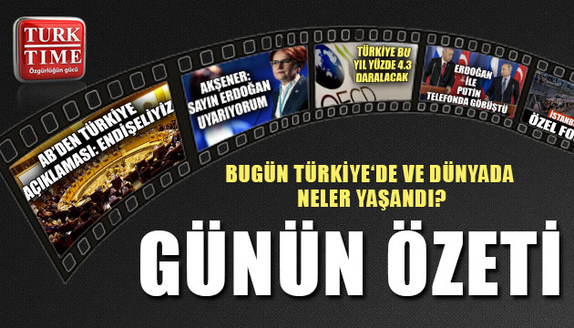 10 Haziran 2020 Çarşamba / Turktime Günün Özeti