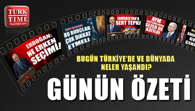 15 Ekim 2020 / Turktime Günün Özeti