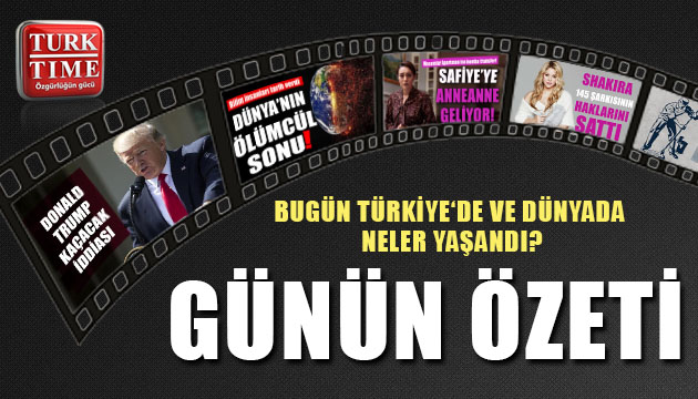 14 Ocak 2021 / Turktime Günün Özeti