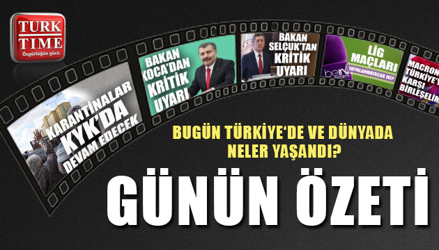 10 Eylül 2020 / Turktime Günün Özeti