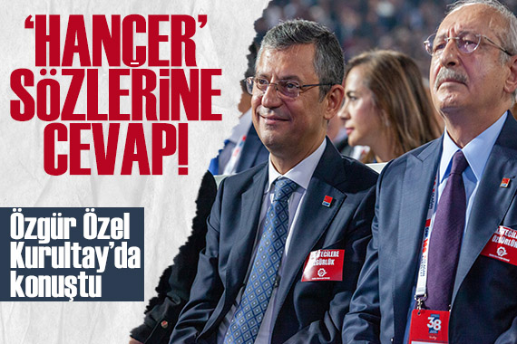 Özgür Özel: CHP de hançer yok, hançerleyecek de kimse yok