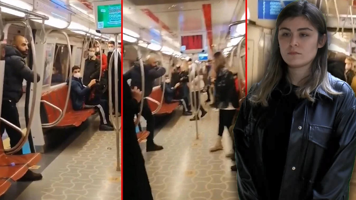 Metrodaki dehşeti anlattı: Şans eseri kurtulduk!