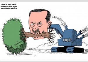 Karikatürlere Dayanamadılar: