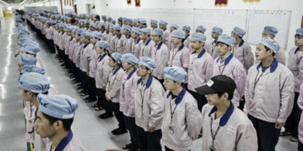 Çin deki iPhone fabrikası