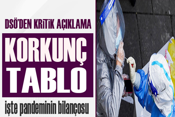 DSÖ açıkladı: Korkunç tablo