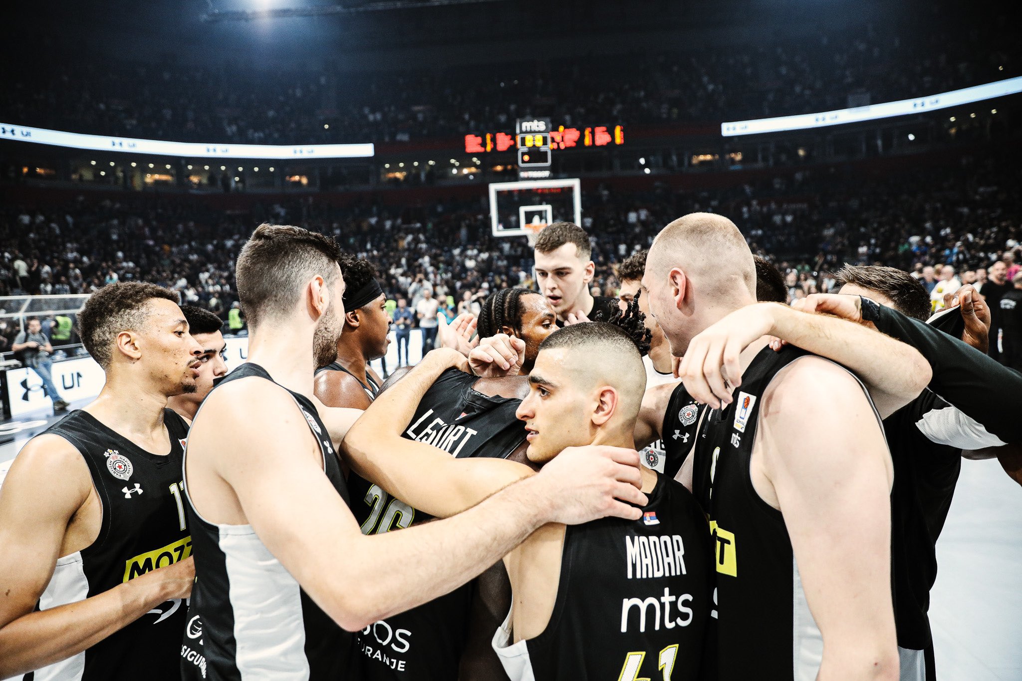 Kızılyıldız ı mağlup eden Partizan şampiyon oldu