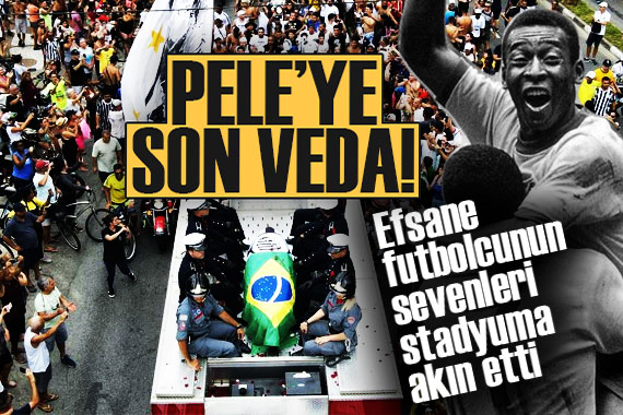 Pele, son yolculuğuna uğurlandı