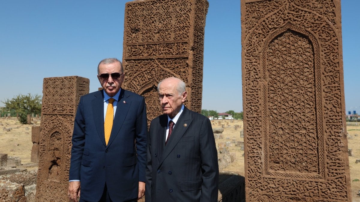 Erdoğan ve Bahçeli, bir araya geldi