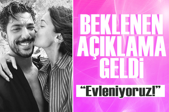 Pınar Deniz ve Kaan Yıldırım dan beklenen açıklama geldi: Evleniyoruz!