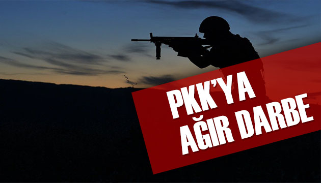 PKK ya ağır darbe
