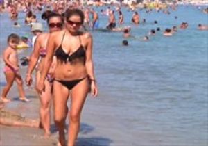 Büyükçekmece sahilleri tıpkı Bodrum ve Marmaris gibi...