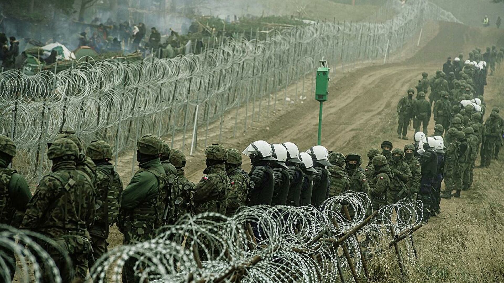 Polonya dan Belarus a göçmen suçlaması!