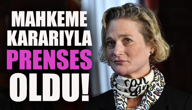 Mahkeme kararıyla ‘Belçika Prensesi’ oldu!