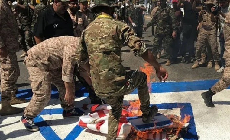 Ortadoğu da ABD ve İsrail e protesto