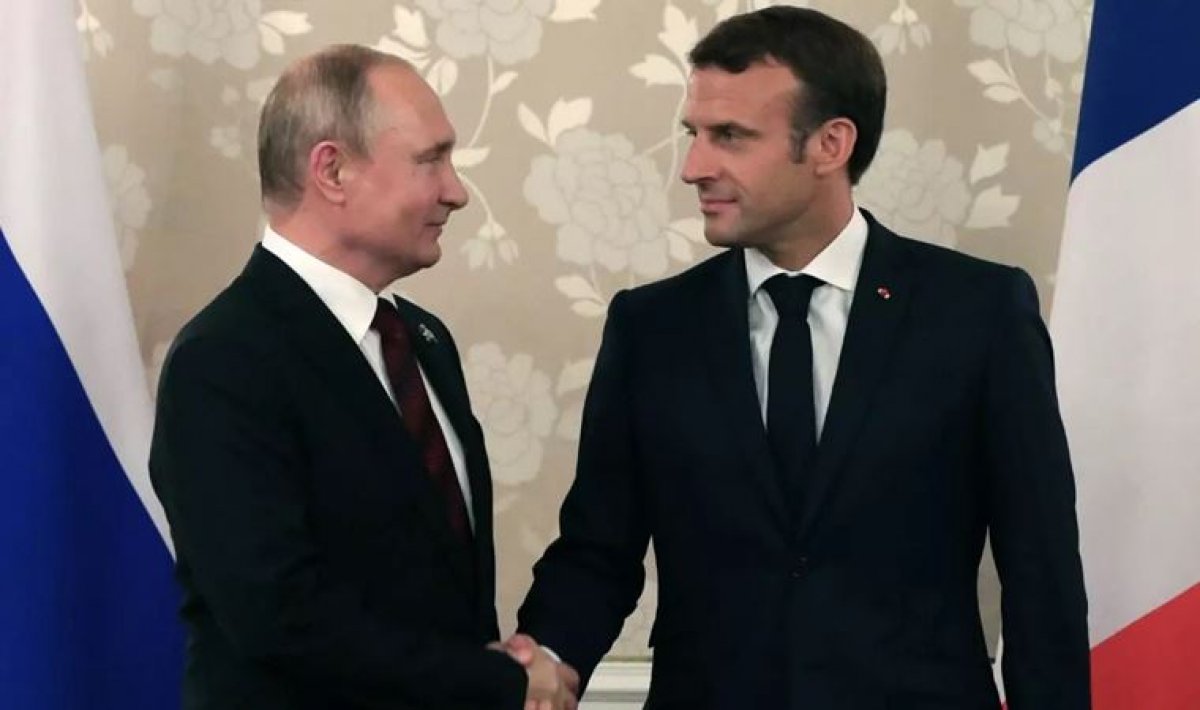 Macron ve Putin den Ukrayna mesajı!