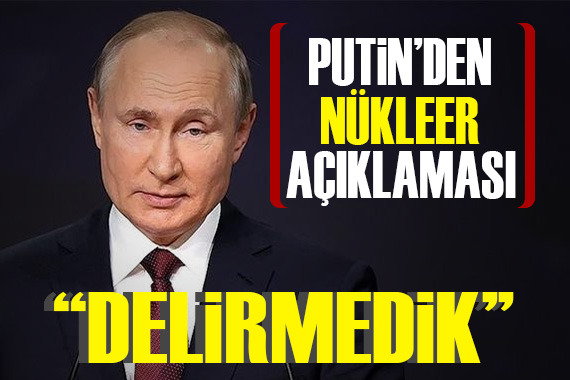 Putin: Nükleer savaş riski artıyor ancak Rusya delirmedi