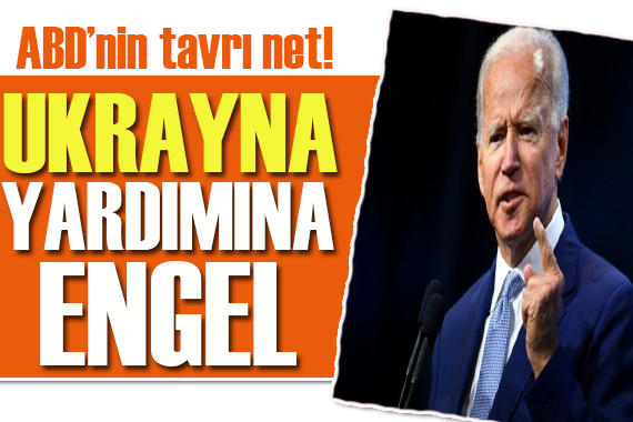 ABD’de Ukrayna yardımına engel!