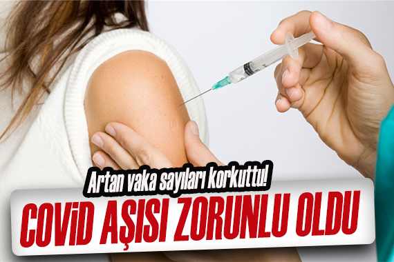 Vaka sayıları artıyor! Covid-19’a karşı zorunlu aşı kararı aldı