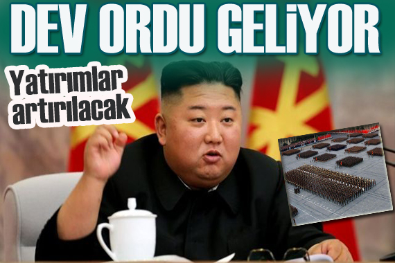 Kuzey Kore den yeni hamle! Ordusunu genişletiyor