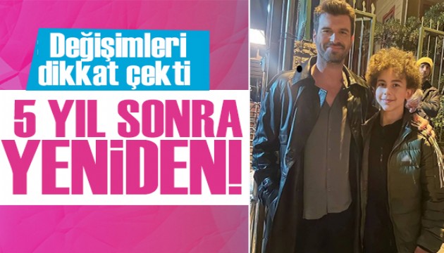 Hadi Be Oğlum filminde oynamışlardı: Kıvanç Tatlıtuğ 5 yıl sonra Alihan Türkdemir ile buluştu!