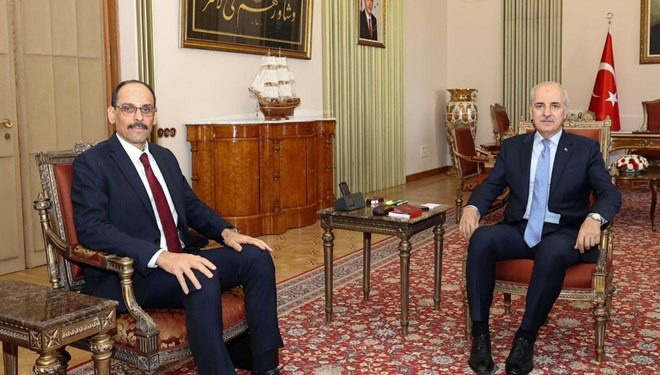 İbrahim Kalın, Numan Kurtulmuş la görüştü