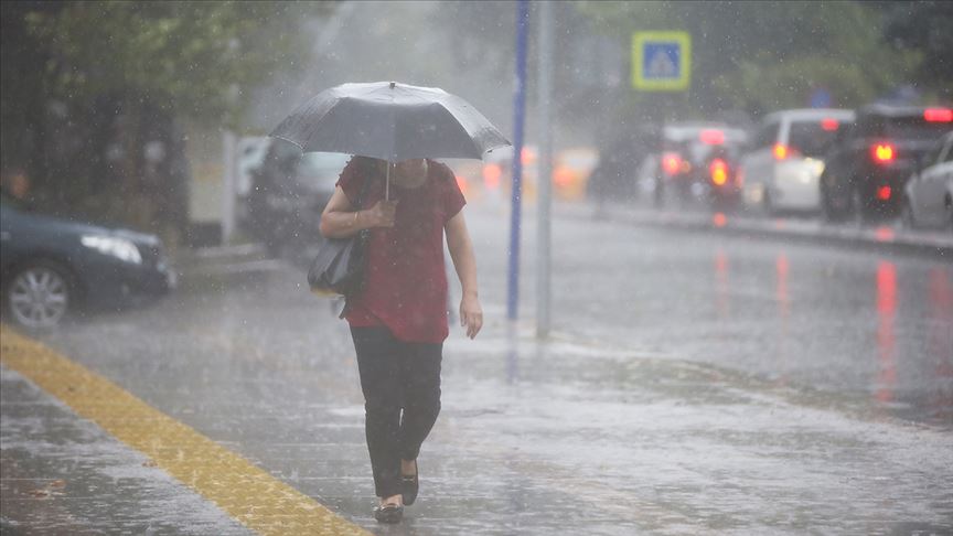 Meteoroloji den şiddetli yağış uyarısı