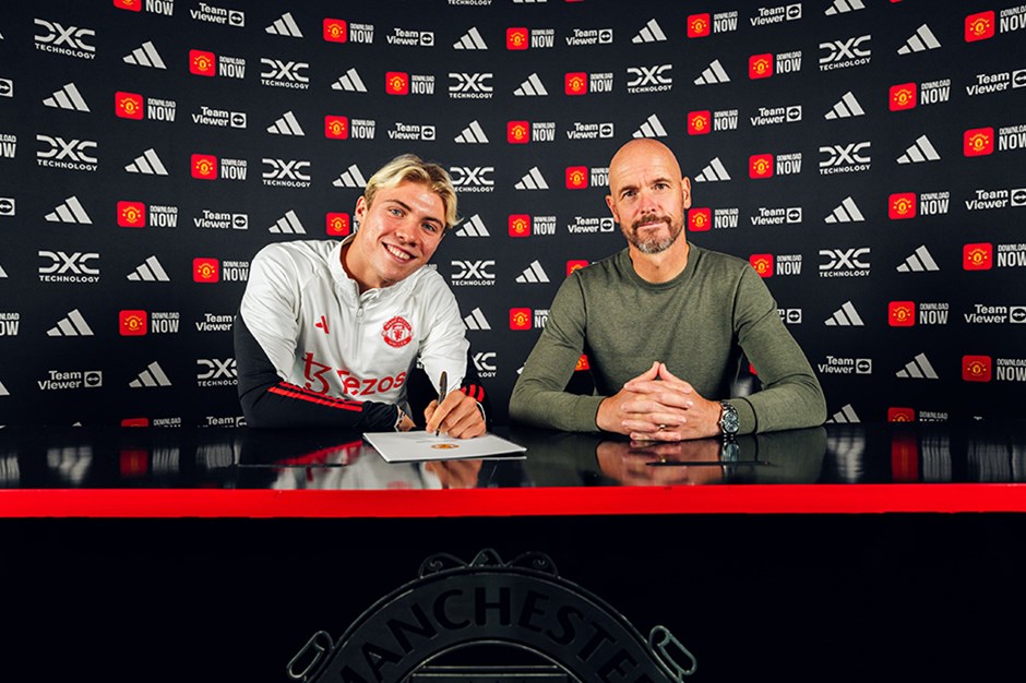 Rasmus Hojlund, ManU ya imzayı attı!