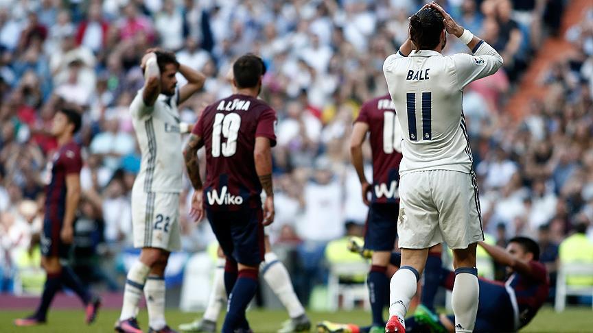 Real Madrid beraberliği seviyor! Eibar maçından da 3 puan gelmedi!