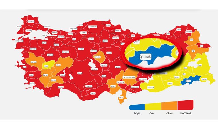 Şırnak ın mavi kalmasındaki sır belli oldu