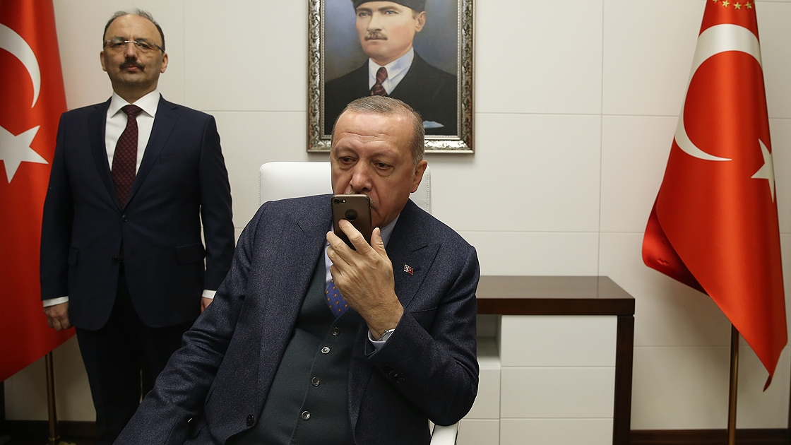 Erdoğan dan  Mavi Vatan 2019 Tatbikatı na katılanlara başarı dileği