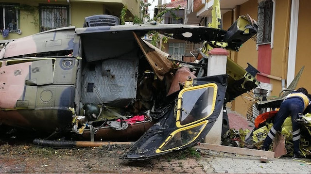 Sancaktepe de düşen helikopterde yaralanan asker hayatını kaybetti
