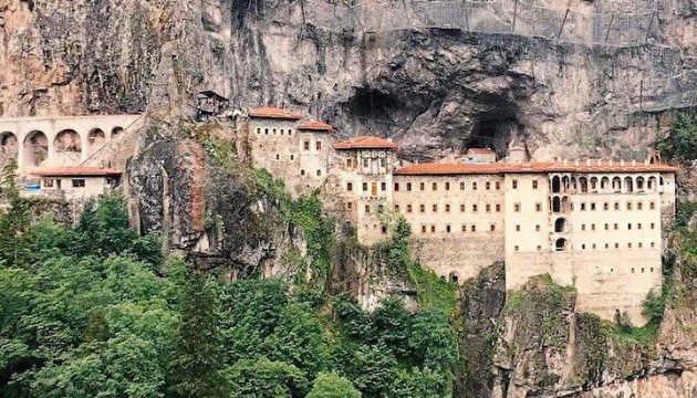 Sümela'da restorasyon tamamlandı
